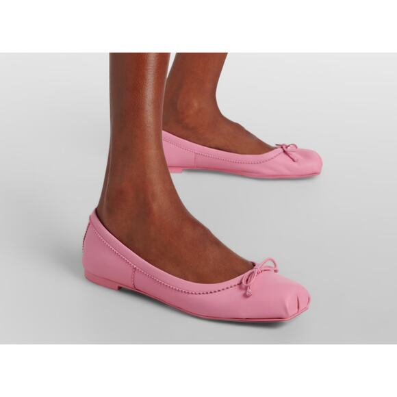 Christian Louboutin Mamadrague Ballerina Ballet Flat Shoes Pink 36.5 - Picture 5 of 5